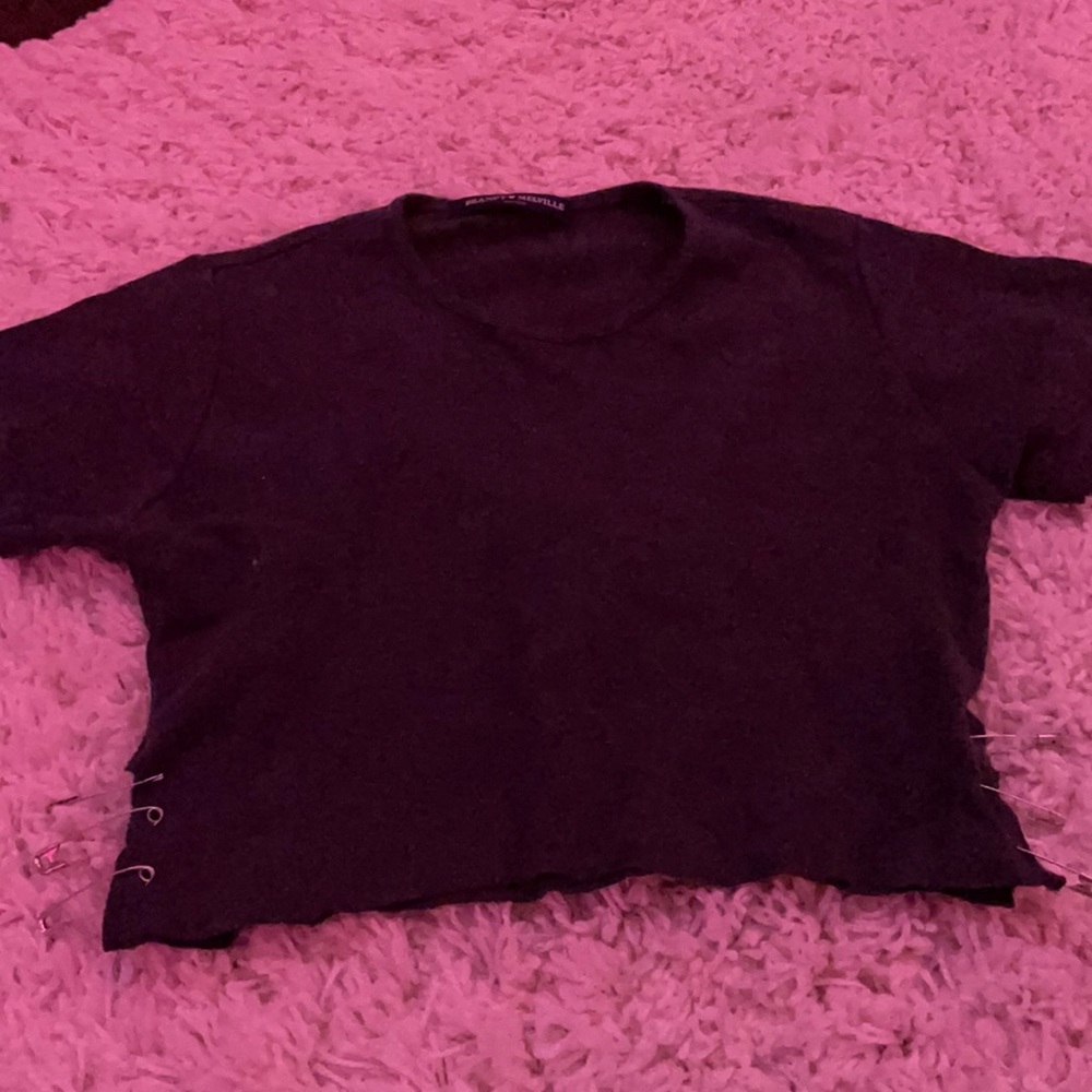 reworked brandy top with clips